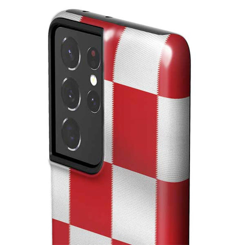 Croatia Soccer Flag Galaxy S21 Ultra 5G Pro Case